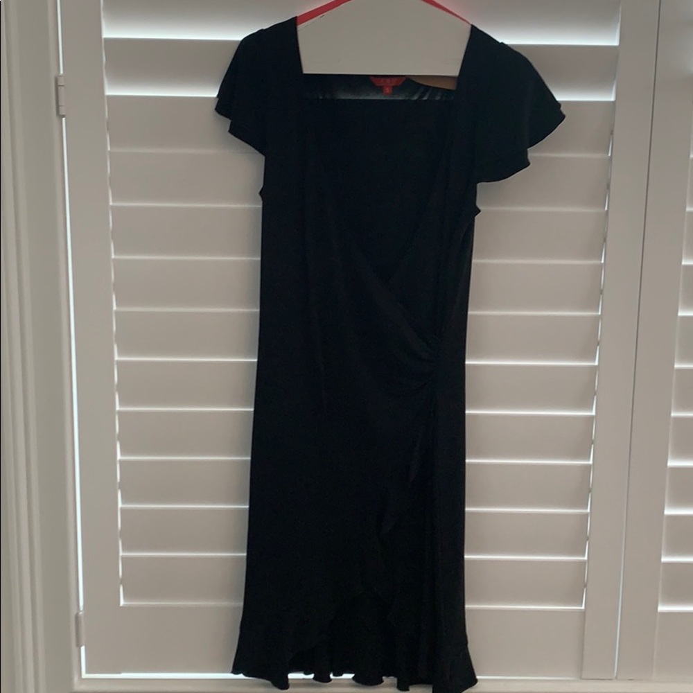 ABS fun and flirty black dress!